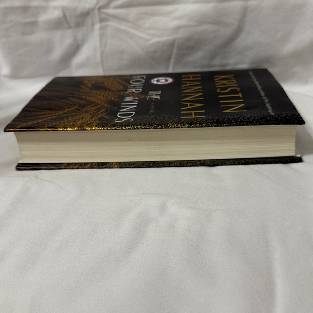 “The Four Winds” by Kristin Hannah Hardcover Fiction Book. - Picture 9 of 16